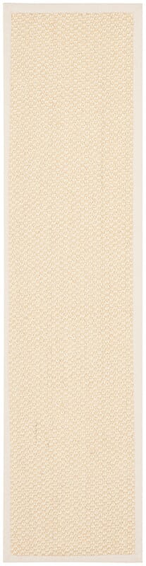 Safavieh Natural Fiber Nf525A Creme Solid Color Area Rug