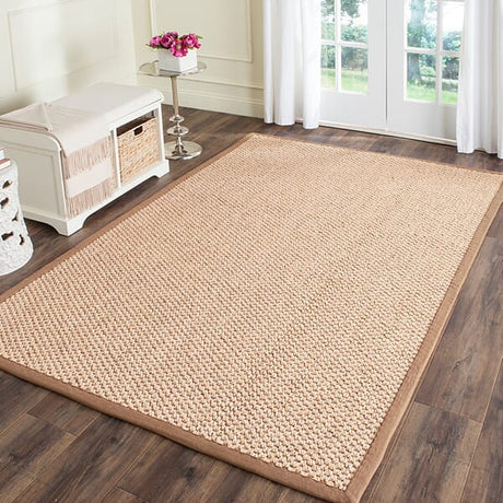 Safavieh Natural Fiber Nf525B Natural Solid Color Area Rug