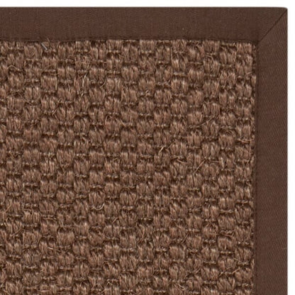 Safavieh Natural Fiber Nf525D Chocolate Solid Color Area Rug