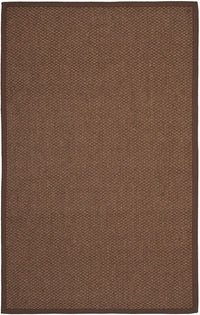 Safavieh Natural Fiber Nf525D Chocolate Solid Color Area Rug