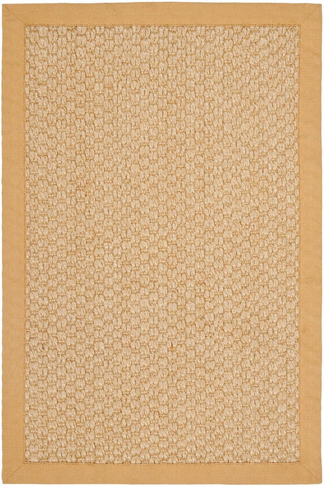 Safavieh Natural Fiber Nf525F Maize Solid Color Area Rug