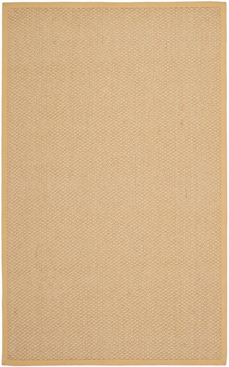 Safavieh Natural Fiber Nf525F Maize Solid Color Area Rug