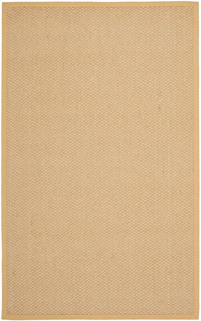 Safavieh Natural Fiber Nf525F Maize Solid Color Area Rug