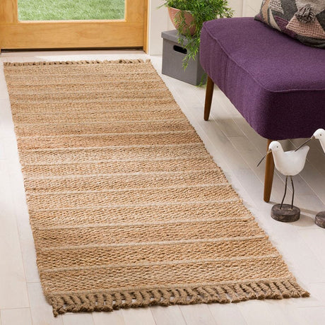 Safavieh Natural Fiber Nf550A Natural / Light Grey Rugs.