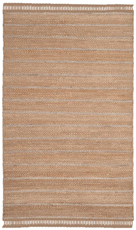 Safavieh Natural Fiber Nf550A Natural / Light Grey Rugs.