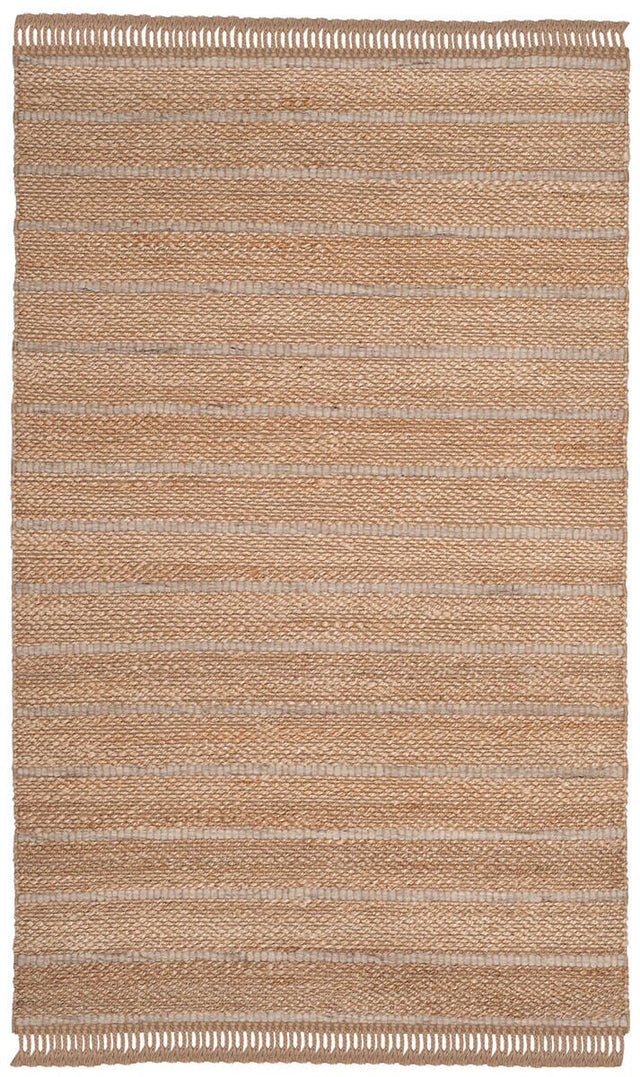 Safavieh Natural Fiber Nf550A Natural / Light Grey Area Rug