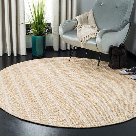Safavieh Natural Fiber Nf550B Ivory / Ivory Rugs.