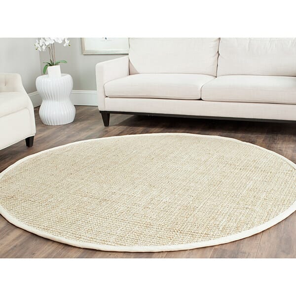 Safavieh Natural Fiber Nf730A Ivory Rug.