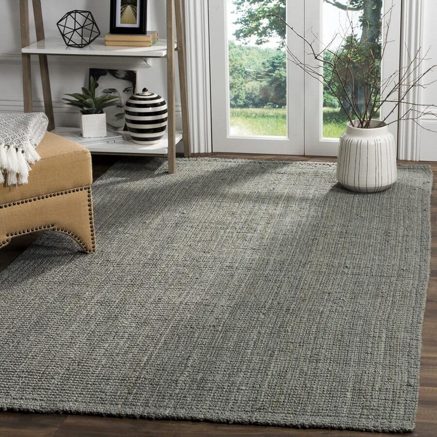 Safavieh Natural Fiber Nf730B Grey Natural Fiber Area Rug