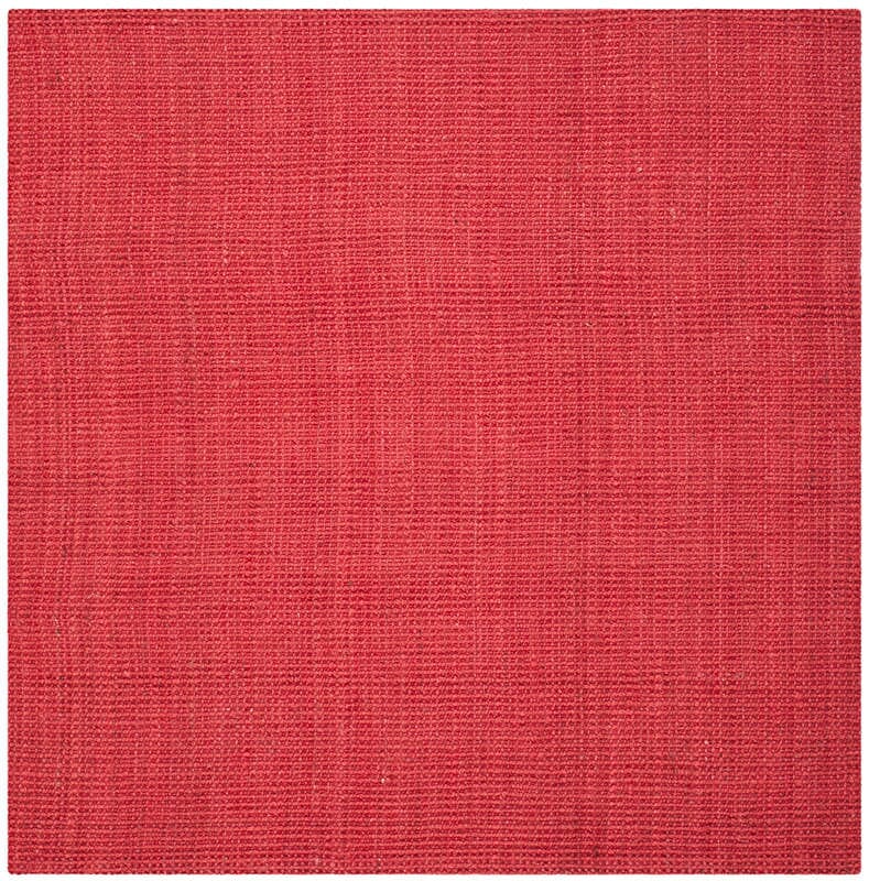 Safavieh Natural Fiber Nf730D Red Natural Fiber Area Rug