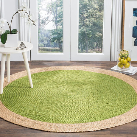 Safavieh Natural Fiber Nf801G Green/Natural Rug.