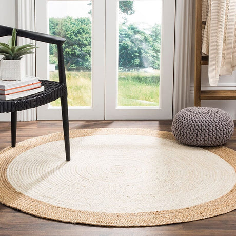 Safavieh Natural Fiber Nf801M Ivory/Natural Rug.