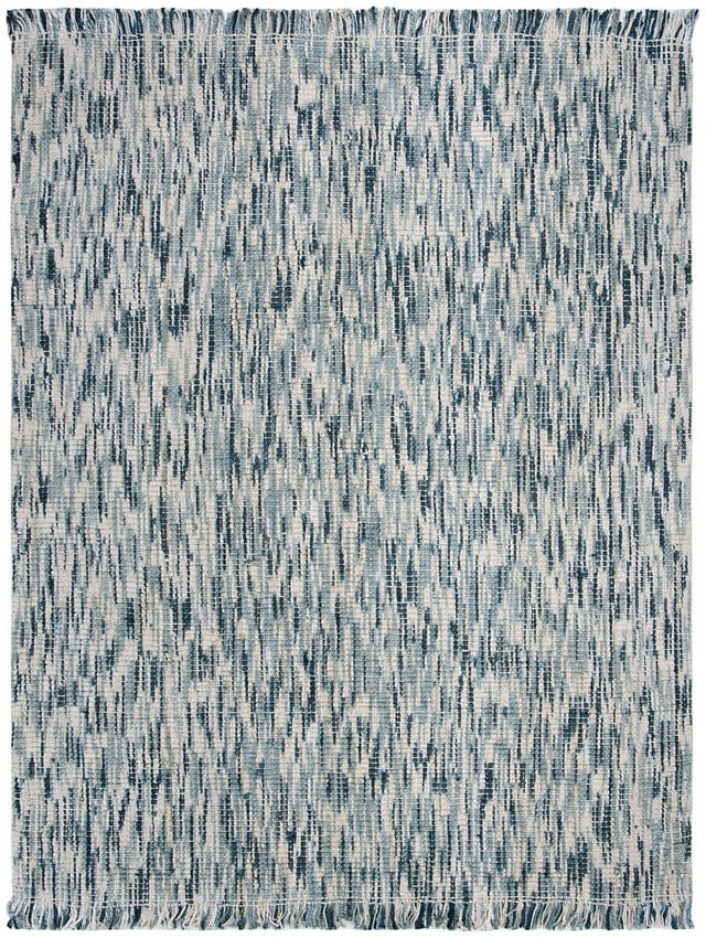 Safavieh Natural Fiber Nf869M Blue / Ivory Area Rug