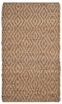 Safavieh Natural Fiber Nf873A Natural / Red Geometric Area Rug