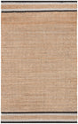 Safavieh Natural Fiber Nf874B Natural / Black Rugs.