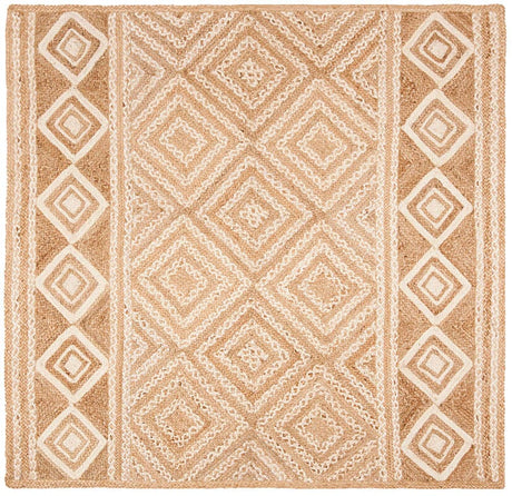 Safavieh Natural Fiber Nf880B Natural / Ivory Rugs.