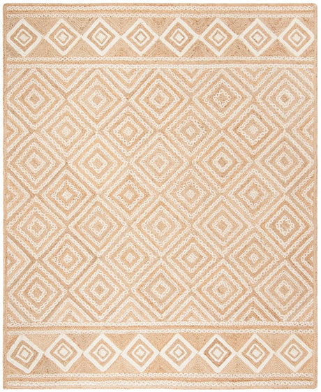 Safavieh Natural Fiber Nf880B Natural / Ivory Rugs.