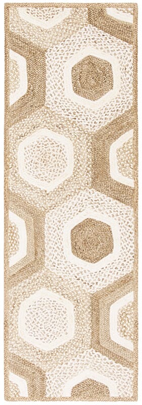 Safavieh Natural Fiber Nf881F Grey / Ivory Rugs.