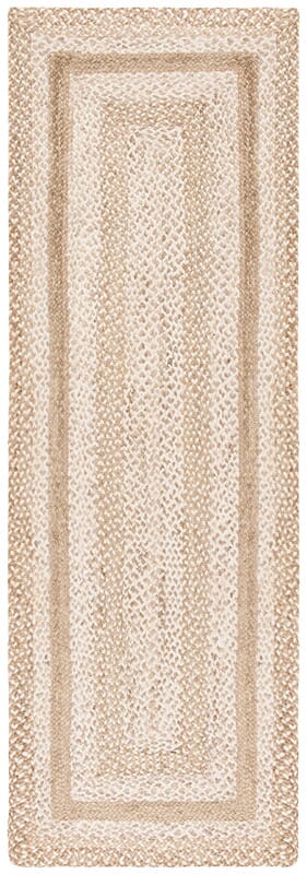 Safavieh Natural Fiber Nf884F Grey / Ivory Bordered Area Rug