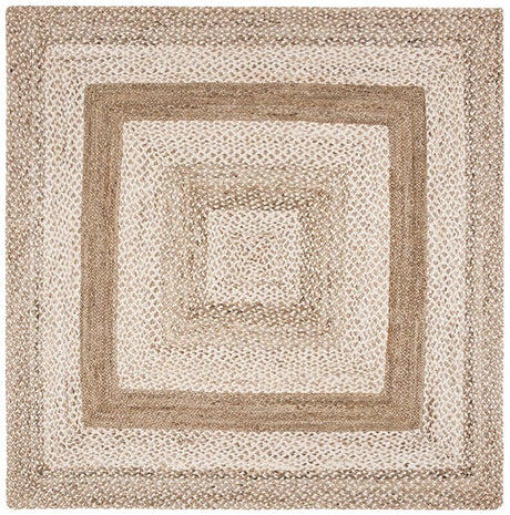 Safavieh Natural Fiber Nf884F Grey / Ivory Rugs.