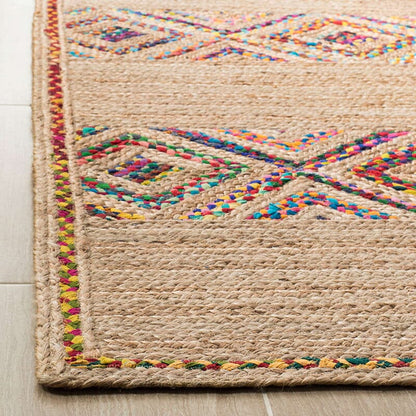 Safavieh Natural Fiber Nf920B Natural / Multi Moroccan Area Rug