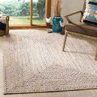 Safavieh Natural Fiber Nf921M Blue / Natural Area Rug