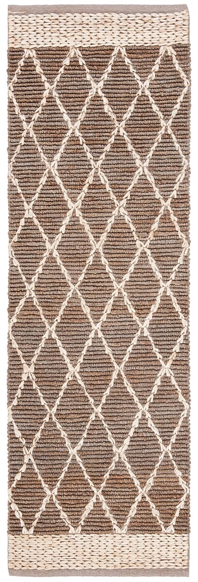 Safavieh Natural Fiber Nf951F Natural / Grey Rugs.