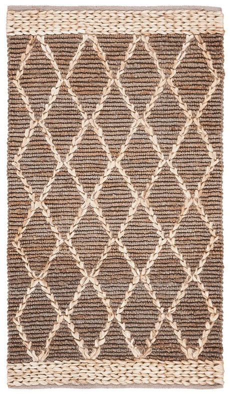 Safavieh Natural Fiber Nf951F Natural / Grey Rugs.