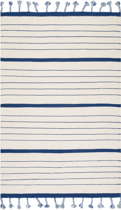 Nuloom Striped Alea Nst2093A Blue Area Rug