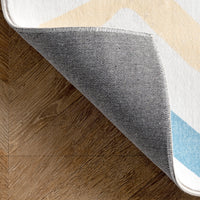 Nuloom Evelyn Kids Chevron Nev2041A Multi Area Rug