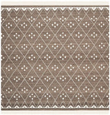 Safavieh Natural Kilim Nkm316A Brown / Ivory Rugs.