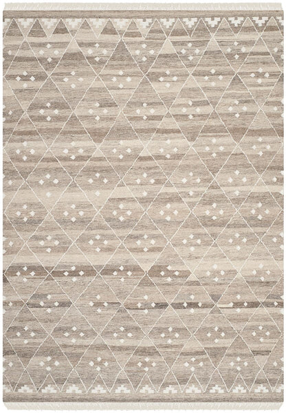 Safavieh Natural Kilim Nkm316B Natural / Ivory Southwestern Area Rug