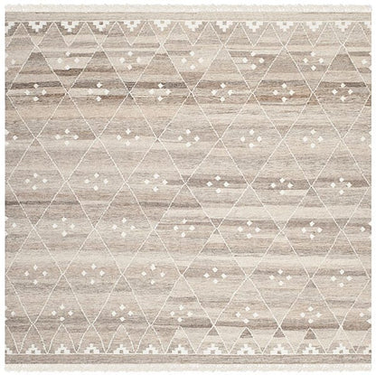 Safavieh Natural Kilim Nkm316B Natural / Ivory Southwestern Area Rug