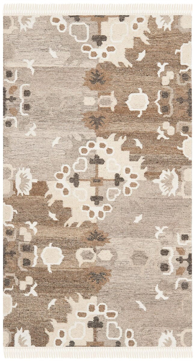 Safavieh Natural Kilim Nkm318A Grey / Multi Rugs.