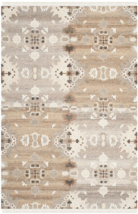 Safavieh Natural Kilim Nkm318A Grey / Multi Rugs.
