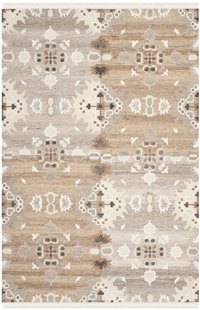 Safavieh Natural Kilim Nkm318A Grey / Multi Rugs.