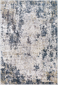 Surya Norland Nld-2300 Light Gray, Charcoal, Cream, Khaki Area Rug