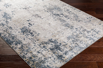 Surya Norland Nld-2300 Light Gray, Charcoal, Cream, Khaki Area Rug