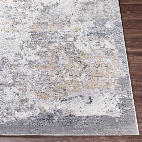 Surya Norland Nld-2301 Light Gray, Charcoal, Cream, Khaki Rugs.