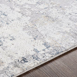 Surya Norland Nld-2301 Light Gray, Charcoal, Cream, Khaki Rugs.