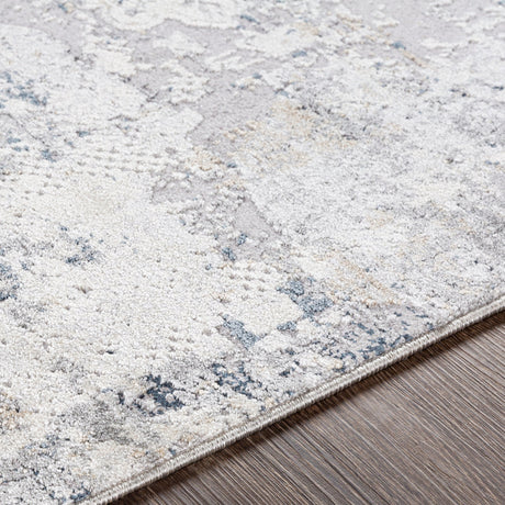 Surya Norland Nld-2301 Light Gray, Charcoal, Cream, Khaki Rugs.