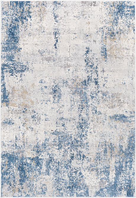 Surya Norland Nld-2302 Light Gray, Charcoal, Navy, Butter Rugs.