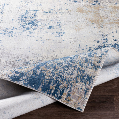 Surya Norland Nld-2302 Light Gray, Charcoal, Navy, Butter Rugs.
