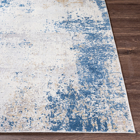 Surya Norland Nld-2302 Light Gray, Charcoal, Navy, Butter Rugs.