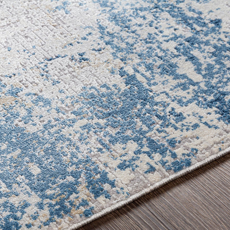 Surya Norland Nld-2302 Light Gray, Charcoal, Navy, Butter Rugs.