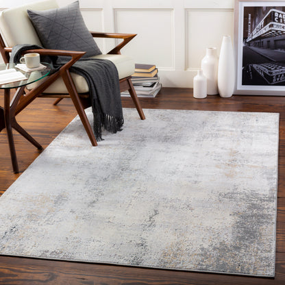 Surya Norland Nld-2303 Light Gray, Charcoal, Navy, Butter Area Rug