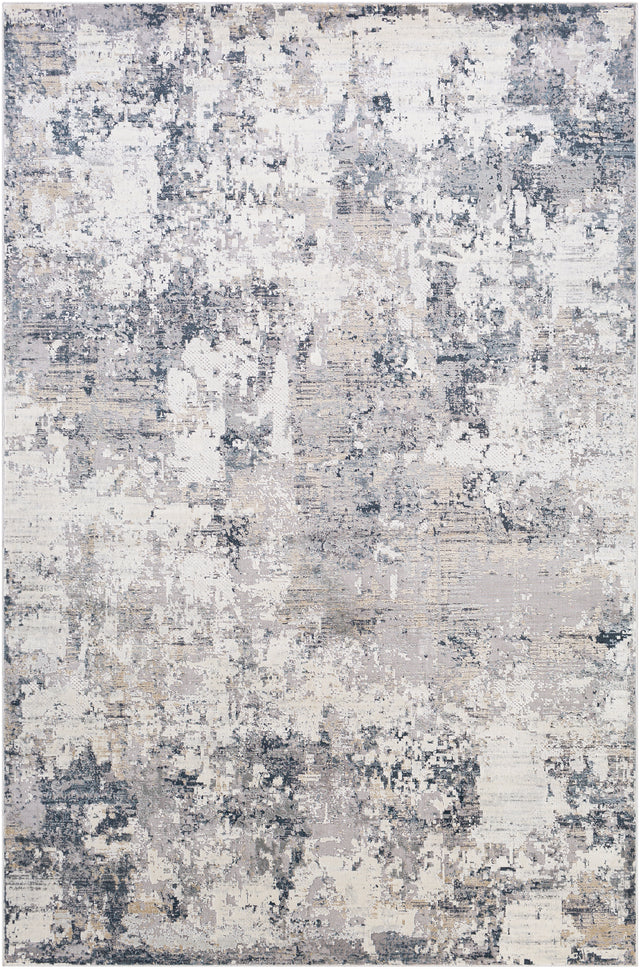 Surya Norland Nld-2304 Light Gray, Charcoal, Navy, Butter Rugs.