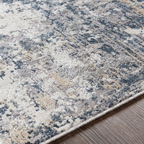 Surya Norland Nld-2304 Light Gray, Charcoal, Navy, Butter Rugs.
