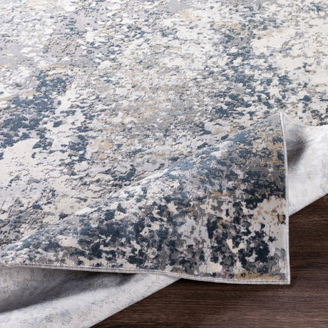 Surya Norland Nld-2306 Charcoal, Light Gray, Navy, Cream Rugs.