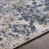 Surya Norland Nld-2306 Charcoal, Light Gray, Navy, Cream Rugs.
